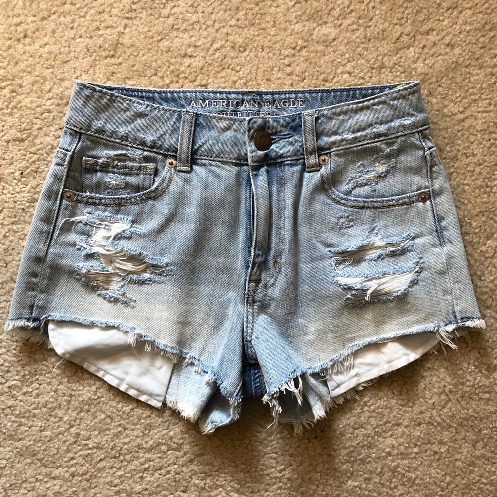 American Eagle Distressed Shorts